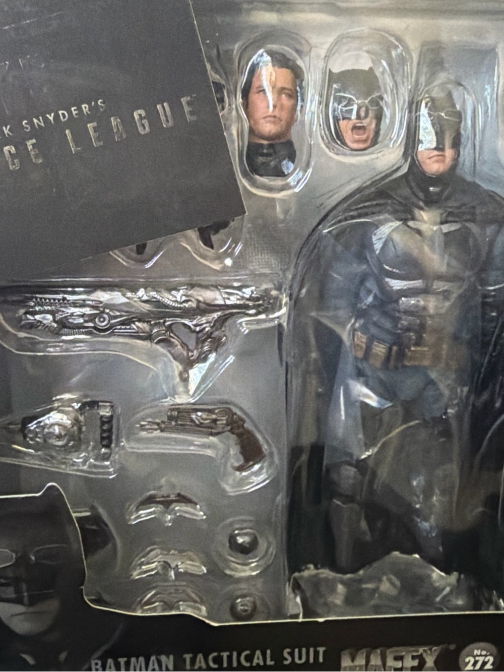 Mafex Batman Tactical Suit Collectible Action Figure - Black